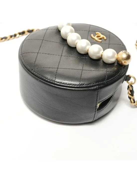 ★SOLD★ Chanel Shoulder Bag Quilted Pearl - Picture 6 of 10